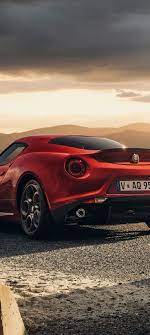 Alfa Romeo 4c Launch Edition Red 1080x2400 S10 Wallpaper Motorola Wallpapers Samsung S10 Wallpaper