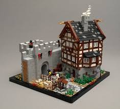 Lor Gc Vii Unrestricted Opening The Gate Lego Architecture Lego Castle Lego Dragon