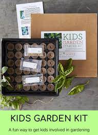 Our Kids Garden Kit Provides Everything You Need To Teach Children To Grow Flowers Herbs And Vegetables Right Gardening For Kids Garden Kit Reusable Tea Bags