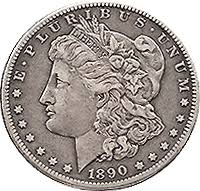 1890 morgan silver dollar value cointrackers