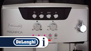 The produce fantastic coffee machines that bring the coffee shop barista experience to your home for very reasonable prices. How To Set The Temperature On Your De Longhi Esam 04 110 S Or Esam 04 110 B Youtube