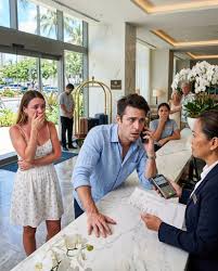 My brother runs a hotel in Hawaii. He called me and asked, “Where is your husband?” I answered, “He's on a business trip in New York.” My brother replied, “No, he's staying