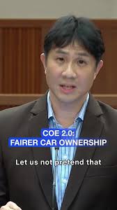 On Monday, I spoke about the COE system. This is my second speech