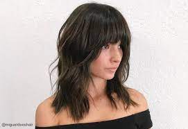 This hairstyle for men with long hair can be made unique by adding some textured and more defined weight lines in the upper layers of the hair. 18 Best Layered Hair With Bangs For 2021