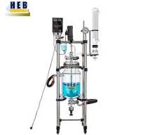 Heb-30L Reaktor Kaca Berlapis Jenis Baru Reaktor Kaca Dua Lapisan