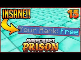 Top 7 minecraft prison servers · purple prison · pluteria ip · op blocks · jailsmc · mc prison · mineville · minesuperior. Minecraft Prison Break Free Rank Again Episode 15 Prison Break Prison Episode