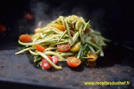 Spaghetti De Courgettes A La Plancha Recette Spaghetti De Courgette Courgette Plancha Spaghetti Recette