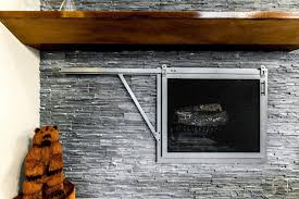 Our northern slate stacked stone veneer profile offers the natural appearance of authentic dry stacked stone, but without the weight and the difficulty of installing real stone. Tile Fireplace Surround Upgrade Msi Splitface Slate Stacked Stone Ridgewood Park Ne Dallas 75214 Grate Closed Renowned Renovation