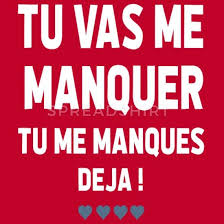 Tu Va Me Manquer Tu Me Manques Deja T Shirt Premium Homme Spreadshirt Tu Vas Me Manquer Miss You Manquer