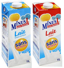 Lait Sans Lactose Minus L Lait Sans Lactose Produits Alimentaires Lait Ecreme