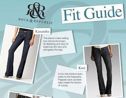 New Denim Fit Guides For Rock Republic Seven And More
