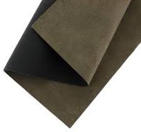Olive Green Nubuck Suede Faux Leather Craft Felt Sheets | HairBow Center