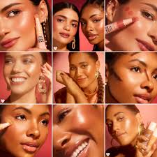 Glow like you mean it! 😍 Get the cloud skin look with our favorite trio.  💕 🖤 NEW Power Grip Matte Primer: sticky gel primer that grips makeup for  long-lasting wear while