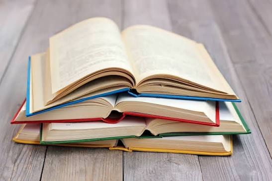 Ebern Designs Stack of Books by Maskarad - Wrapped Canvas Print | Wayfair