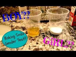 Baking Soda Gender Test Youtube
