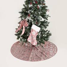 Shop for large christmas tree skirt online at target. Flash World Xmas Tree Skirt 48 Inches Large Christmas Tree Skirts With Snowy Pattern For Christmas Tree Decorations Coral Light Gold Hot Stamping Home Kitchen Tree Skirts Vit Edu Au