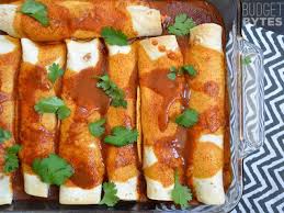 Snap Challenge Creamy Chicken And Black Bean Enchiladas Budget Bytes Recipe Yummy Chicken Recipes Creamy Chicken Recipes