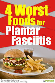 4 Worst Foods For Plantar Fasciitis Click Here Http Exercisesforinjuries Com 4 Worst Foods For Plantar F Food Plantar Fasciitis Remedies Plantar Fasciitis