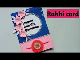 Quilling adds more beauty to the craft and the outcome looks very elegant and beautiful. How To Make Rakshabandhan Card At Home Diy Rakhi Card Rakshabandhan 2020 Easy Handmade Rakhi Card Youtube