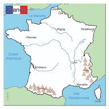 Map showing the main rivers and towns of france; French Rivers Only Ones We Had To Fill In Diagram Quizlet