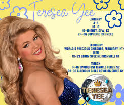 Teresea Yee is now booking for the upcoming pageants. Please book early as  spots will be limited. When you book please send in your $100 deposit. Any  questions let us know thank