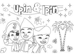 Gambar lukisan upin ipin cikimm com. 84 Gambar Upin Ipin Hitam Putih Untuk Diwarnai Terlihat Keren Gambar Pixabay