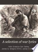 We don't have this books of war lyrics yet, you can help us by submit it after submit lyrics, your name will be printed as part of the credit when your lyric is approved. A Selection Of War Lyrics With Illustrations On Wood Google Books
