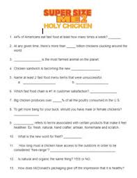 Supersize me documentary worksheet answers esl super size me video worksheet loudoun county public supersize me worksheets esl printables super size me video worksheet loudoun county public. Super Size Me 2 Movie Guide With Answers By Your Amiga Miss Sierega