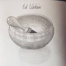 Bol Tibetain Pencil Draw Drawing Bol Tibetain Bol Tibetain