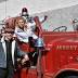 Vintage fire truck arrives early for St. Patrick's Day (PHOTOS)