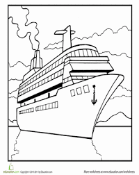 D isney wish is the newest vessel in the disney cruise line fleet. Cruise Ship Worksheet Education Com