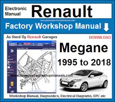 Clio, espace, kangoo, koleos, laguna, logan, master, megane, scenic, trafic and other's; Renault Megane Workshop Service Repair Manual Download