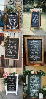 30 Stunning Wedding Welcome Sign Ideas To Steal Rustic Chalkboard Wedding Rustic Wedding Signs Chalkboard Wedding