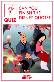 Quiz Can You Finish The Disney Quote Disney Games Disney Quotes Disney Quiz