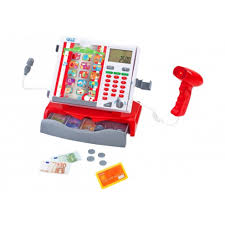 Pentru a tine evidenta finantelor, casa de marcat este echipata cu un contor si un detector automat de monede. Casa De Marcat Cu Baterii Scanner Microfon Si Accesorii Copii Globo Zonabebe Ro