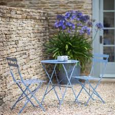 Flora Garden Table And Chair Set Outdoor Bistro Set Metal Garden Table Patio