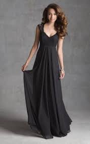 Unique Vintage Long Black Bridesmaid Dress Bnnaj0005 Formal Dresses Online Black Bridesmaid Dresses Formal Bridesmaids Dresses Bridesmaid Dresses