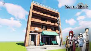 Minecraft Steins Gate future gadget lab: anime recreation IN MINECRAFT -  YouTube