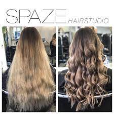 ein bisschen dunkler und naturlicher nur mit einer tonung im balayage effekt spaze spazehairstudio krichgasse niderdorfli longhair wellahair curlyhair curls b