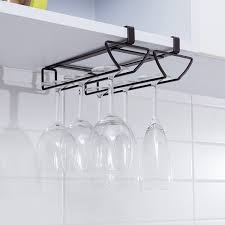 5.0 out of 5 stars 1. Orz Hanging Wine Glass Holder Stemware Wine Goblet Rack Champagne Holder Under Cabinet Shelf Kitchen Organizer Bar Accessories Wine Racks Aliexpress