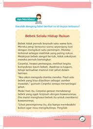 Tulislah kembali dongeng sang kancil dan cicak badung dengan bahasamu sendiri tema 7 kelas 2 hal 51 tribun padang. Kelas2 Tema 7 Kebersamaan Buku Siswa 2067 Unduh Buku 51 100 Halaman Pubhtml5