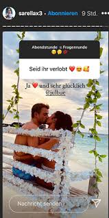Sarah lombardi hat auf instagram die hochzeit mit ihrem freund julian büscher bekannt gegeben. Susse Uberraschung Sarah Lombardi Und Ihr Julian Sind Verlobt Mopo De