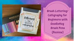 Brush Lettering Calligraphy For Beginners Using Doodlehog Watercolor Brush Pens Review Youtube Learn calligraphy, hand lettering guide, brush lettering worksheets lettering practice, wedding calligraphy tutorial brush alphabet 05. brush lettering calligraphy for beginners using doodlehog watercolor brush pens review