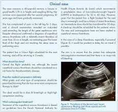 Deep Vein Thrombosis And Air Travel Risk Management In 2015 Servier Phlebolymphologyservier Phlebolymphology