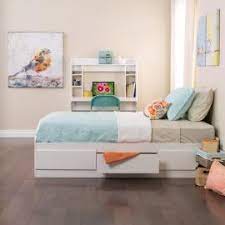 Make your bed the most versatile piece in your bedroom with the queen mate's platform storage bed with 6 drawers. Platform Storage Beds Prepac Mfg