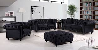 With all diverse rates and types of furnishings in addition to more modern choices becoming. Black Chesterfield Sofa Living Room Ideas Novocom Top
