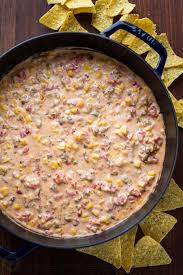 Sausage Queso Dip Is Creamy Cheesy And Irresistibly Good A Queso Dip Recipe With Real Cheddar Cheese Loaded With S Sausage Queso Dip Queso Dip Sausage Queso