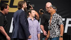 Kevin lee speaks to the media at ufc 210 about his brawl with michael chiesa at the ufc summer kickoff press conference, daniel cormier vs. Kevin Lee Talks Chiesa Brawl Fight Sports