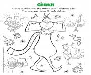 Enjoy your favorite cartoon friends! Grinch Coloring Pages To Print Grinch Printable