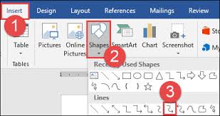 how to draw and manipulate arrows in microsoft word